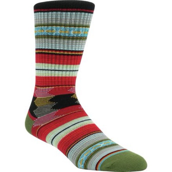 Stance Colorful Striped Men's Socks Size L Men’s 9-12 - Picture 1 of 4